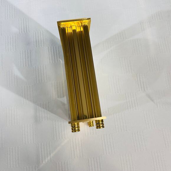 Bulova B1700 Grand Prix Floating Dial Mantel Clock Quartz - Picture 10 of 11